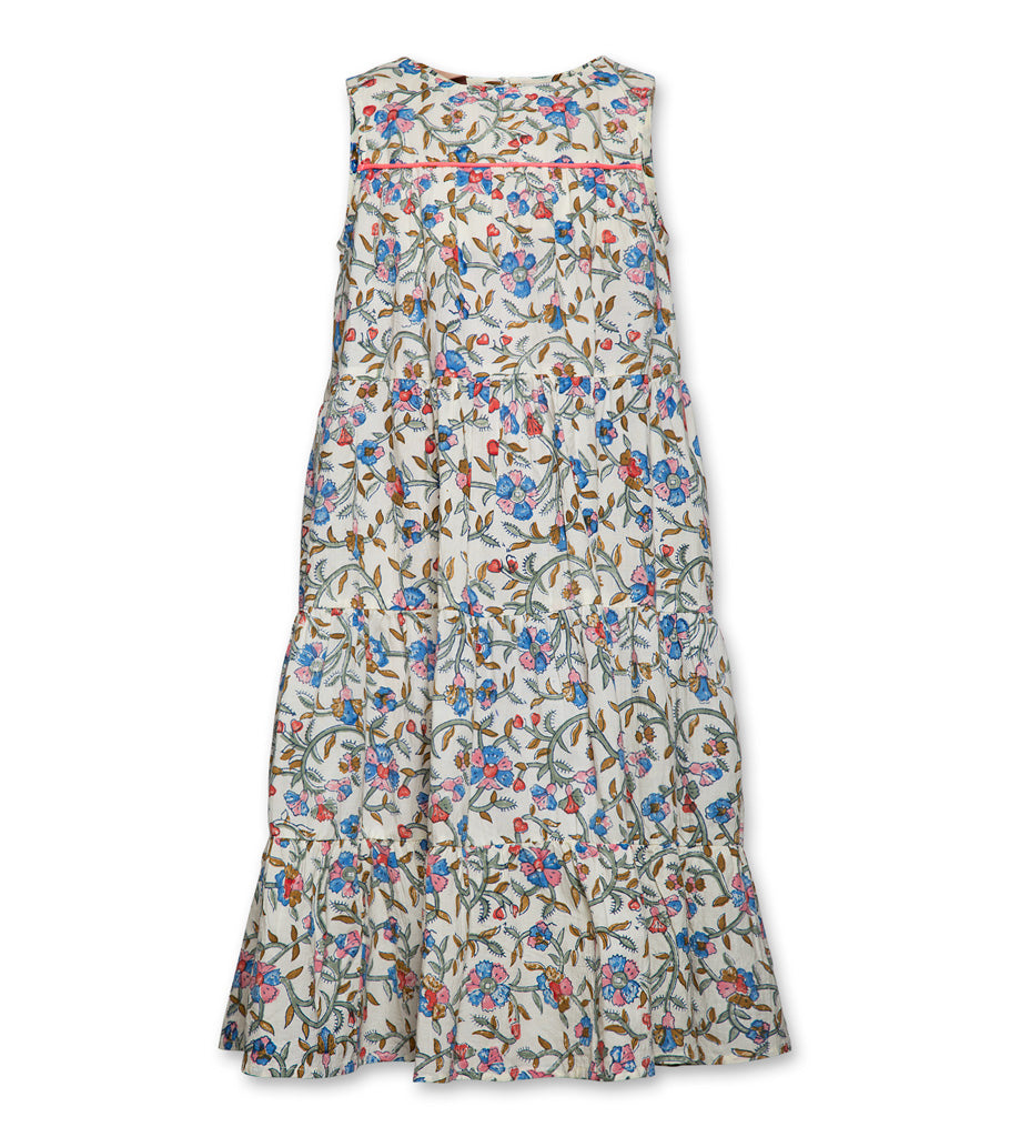 Bella Flower Dress - Multicolour