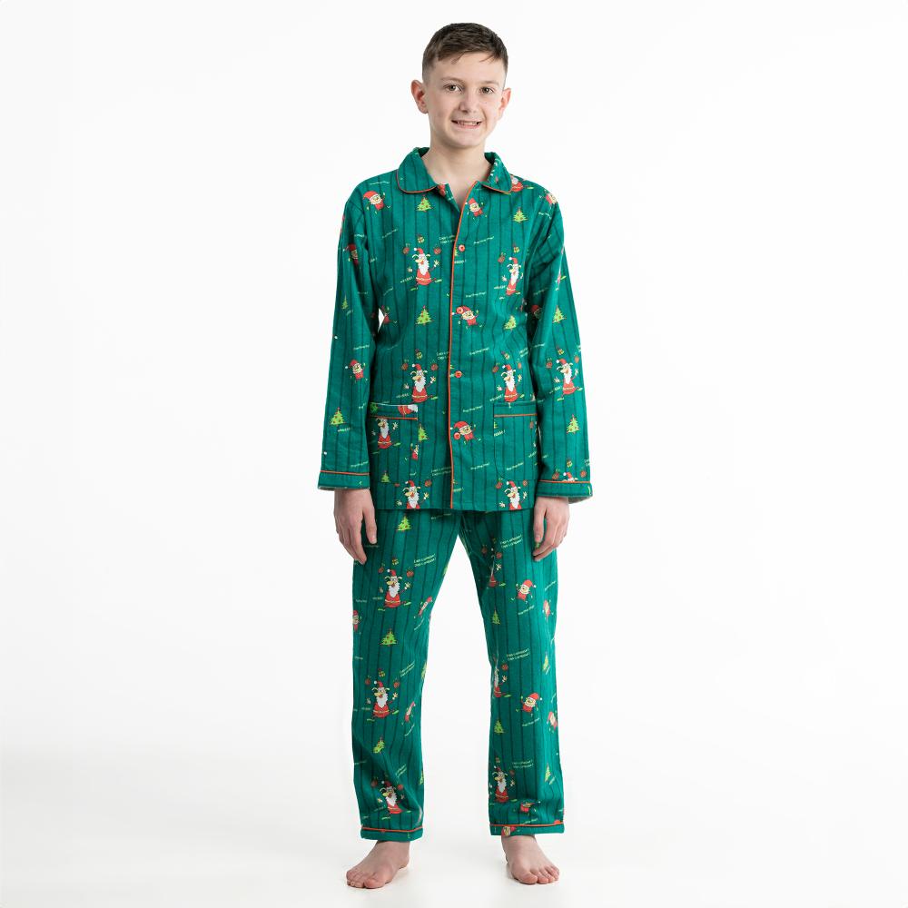 Pyjama Long - Kid Mixte - Vert Sapin