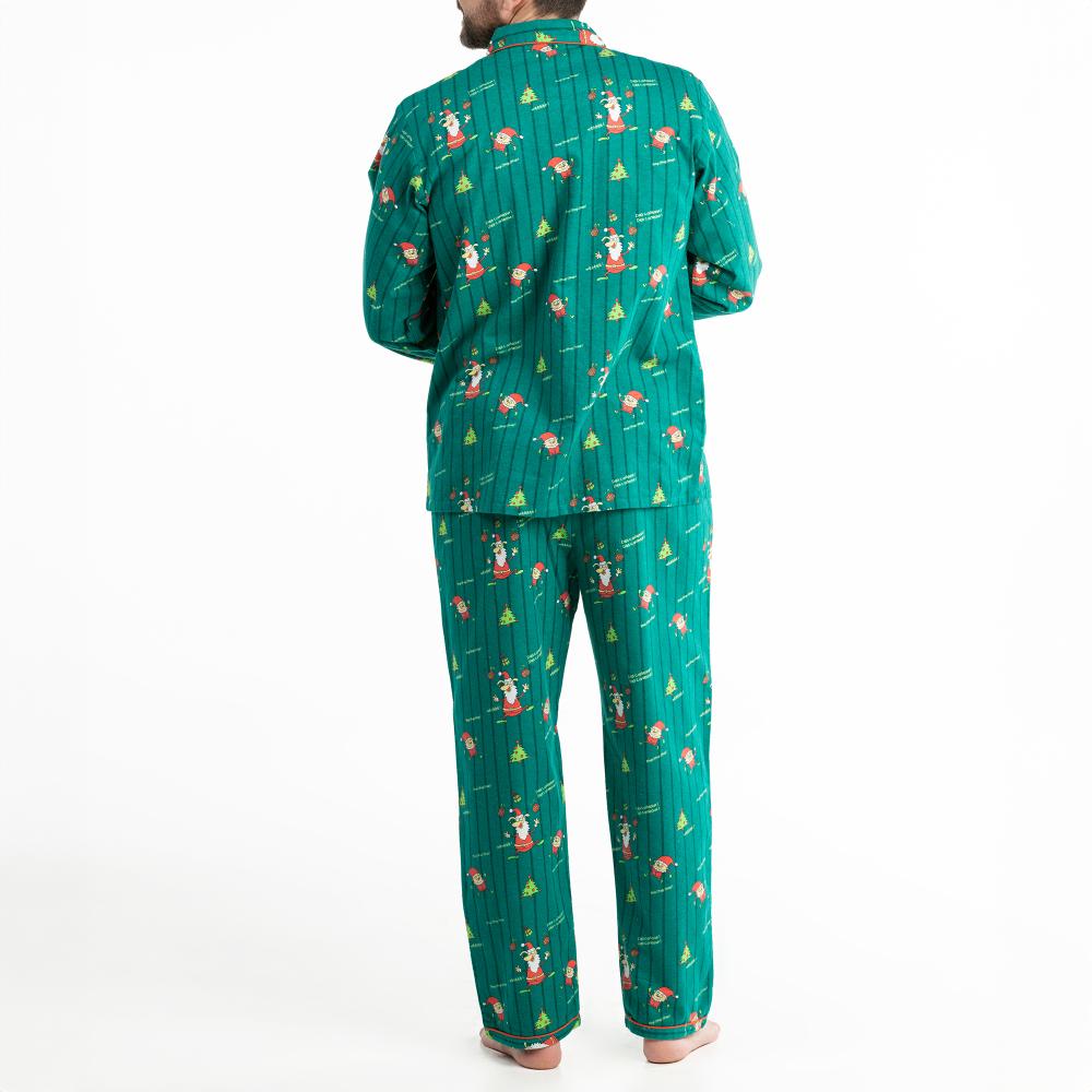 Pyjama Long - Homme - Vert Sapin