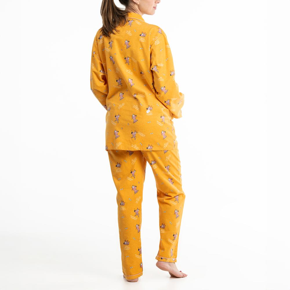 Pyjama Long - Femme - Mangue