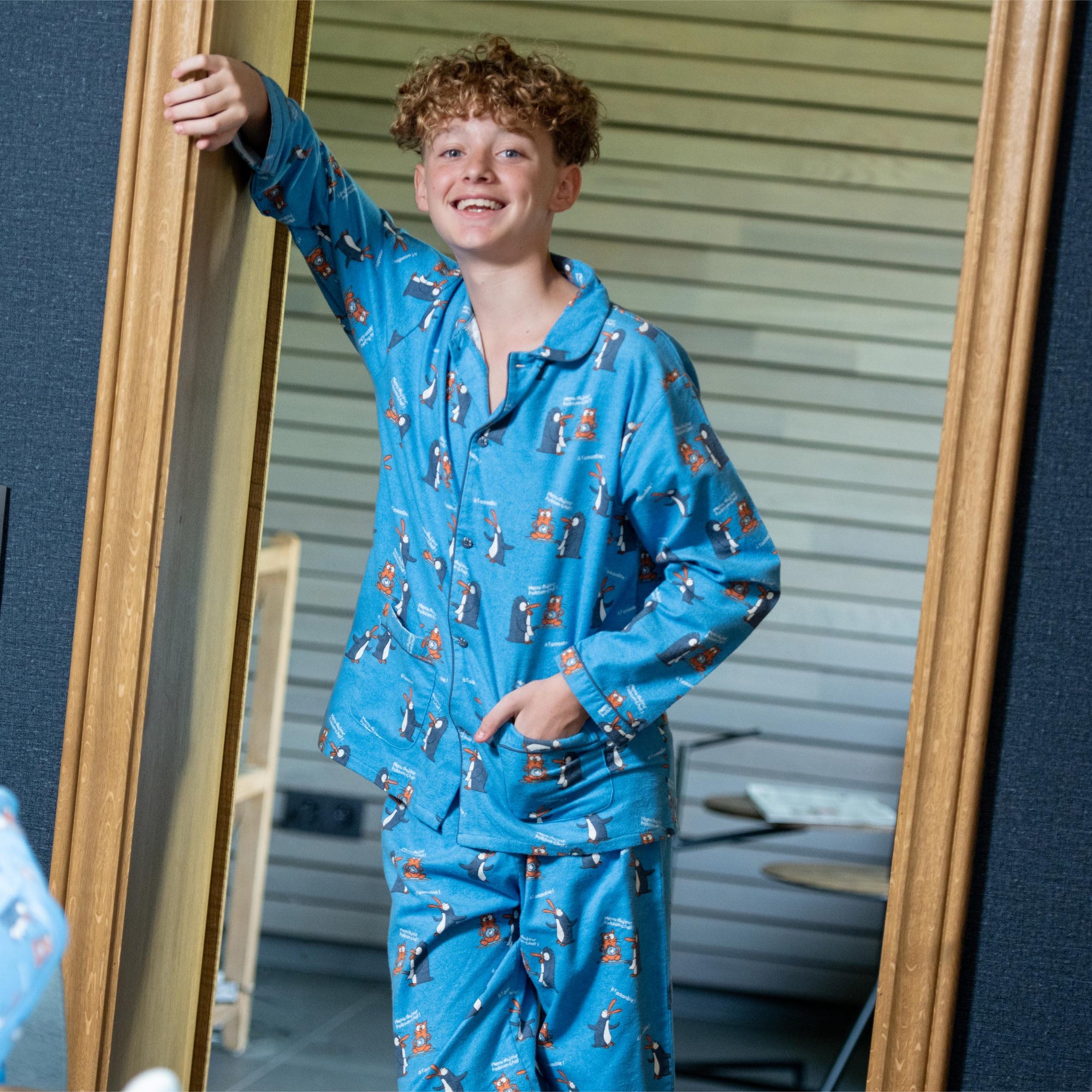 Pyjama Long - Kid Mixte - Bleu