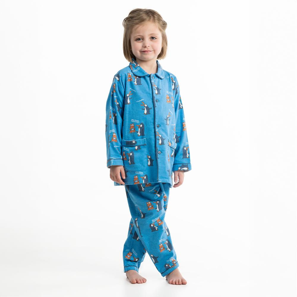 Pyjama Long - Kid Mixte - Bleu