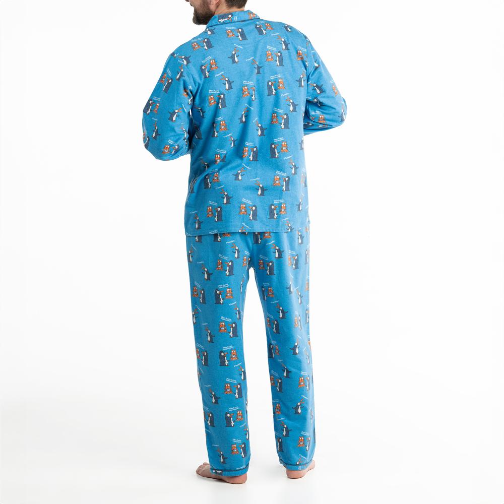 Pyjama Long - Homme - Bleu