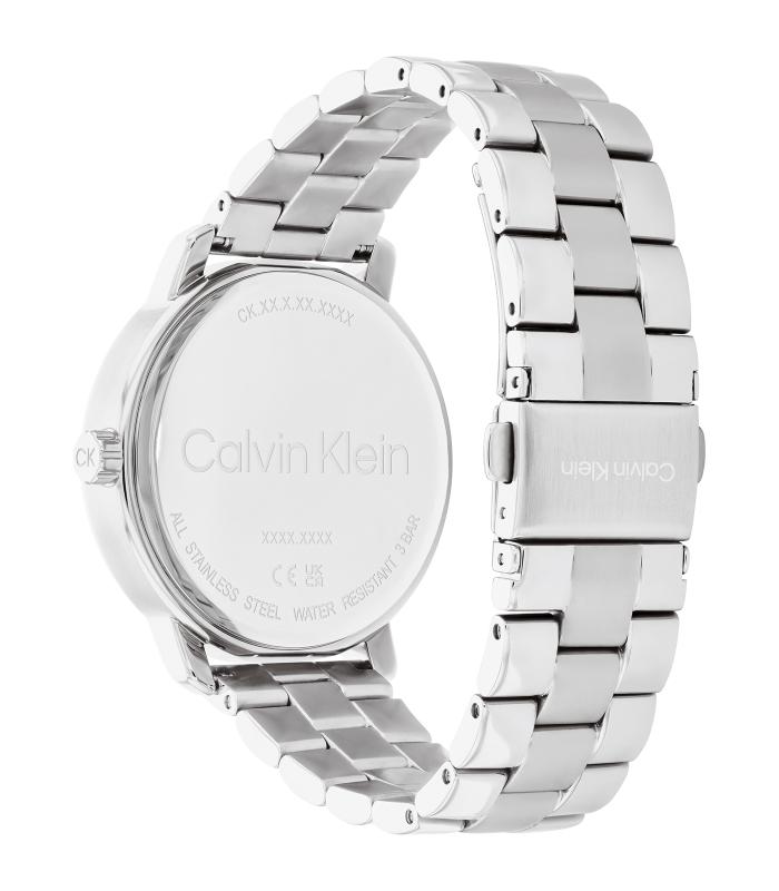 Calvin Klein - Timeless - Femme - Bracelet Argenté -  Cadran Rose - Boitier Argenté