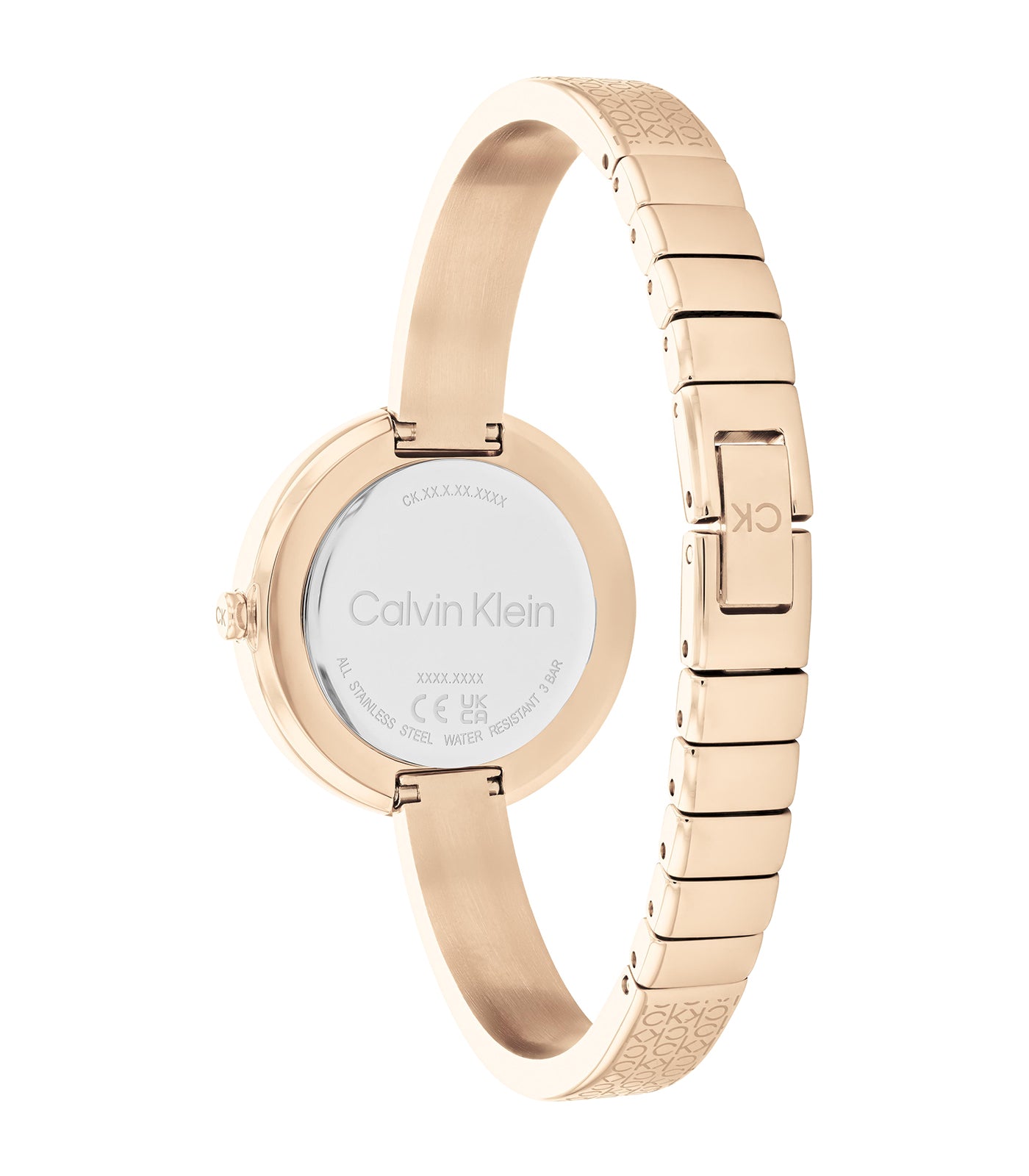 Calvin Klein - Sculptural - Femme - Bracelet Carnation Gold- Cadran Carnation Gold-Boitier Carnation Gold