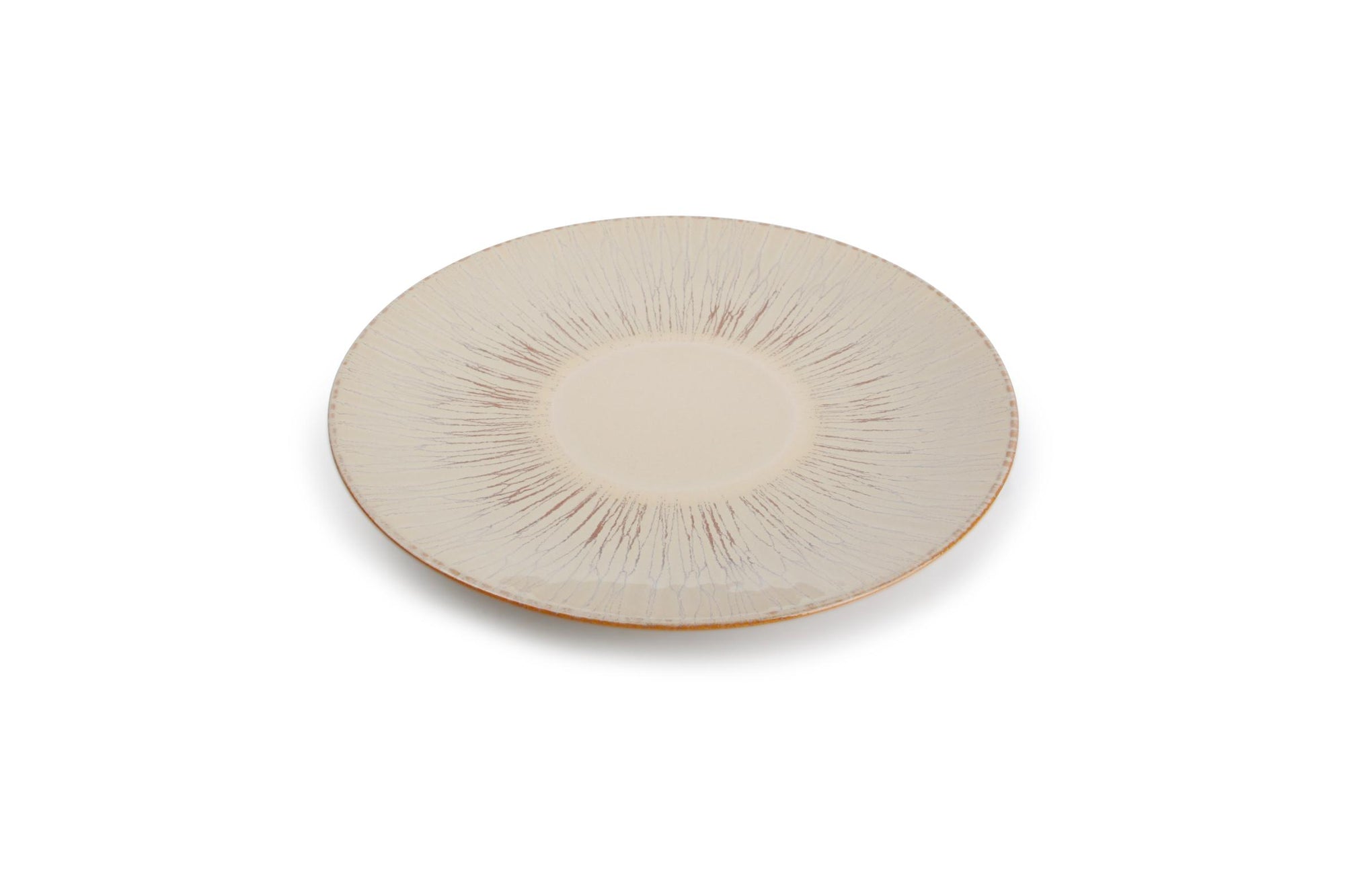 Assiette plate 27cm beige Luce - 1 SET - 4 pièces