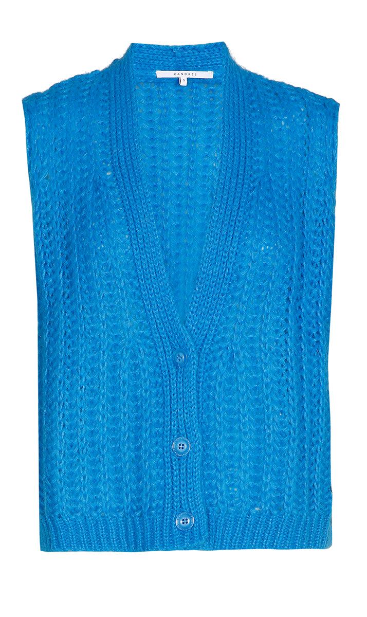 Biagio Uni - Gilet - Miami Blue