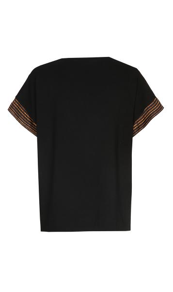 Francina - T-Shirt - Black