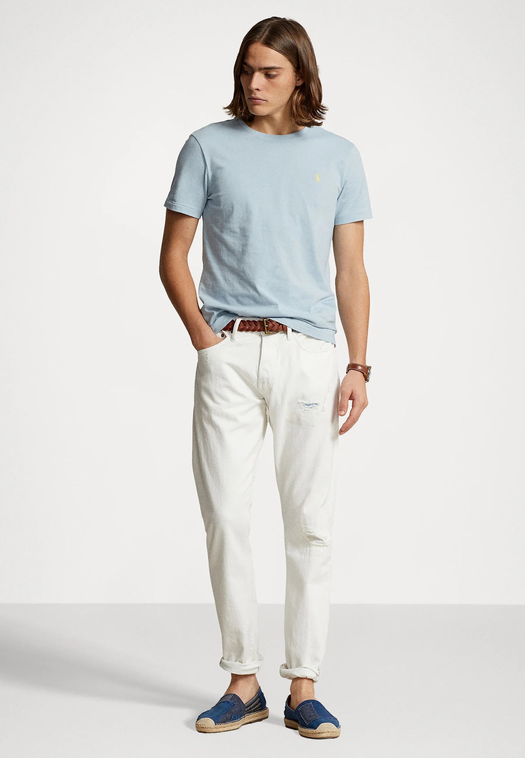 Ralph Lauren - T-Shirt - Bleu clair