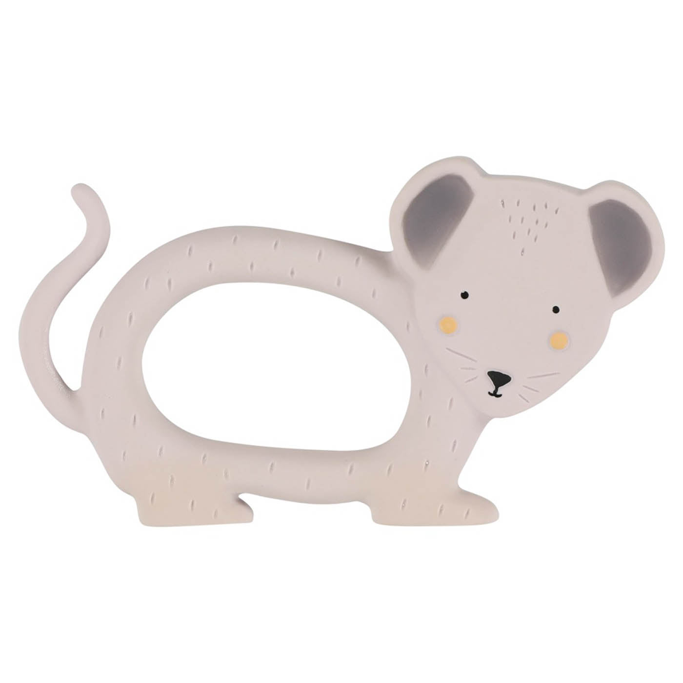 Jouet de préhension en caoutchouc naturel - Mrs. Mouse - SET OF 4