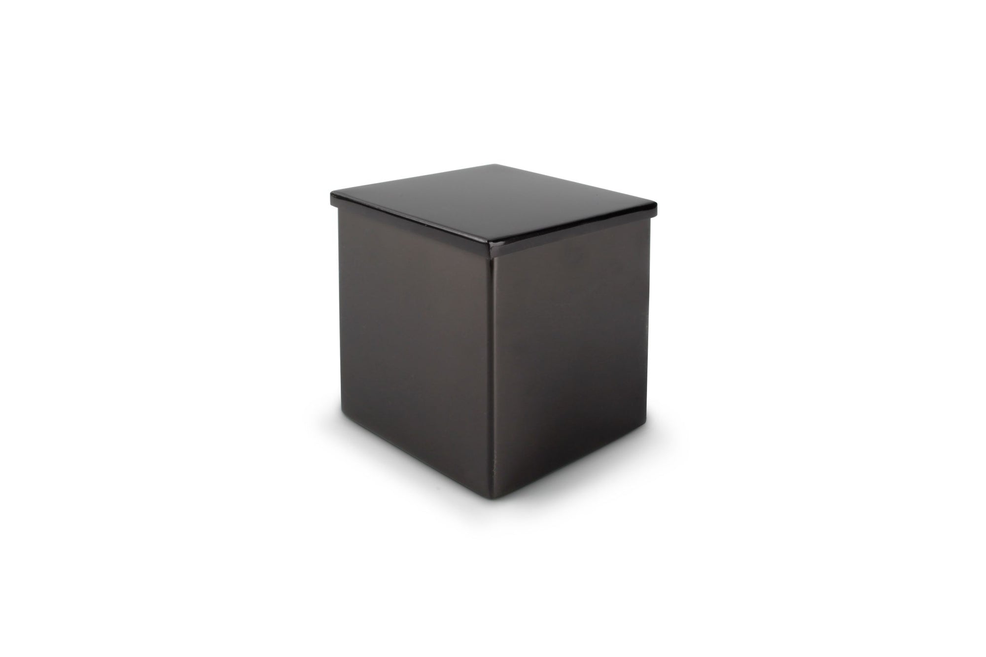 S&P - Pot D'ouate 11x11xh12cm Brossé Noir Vanity