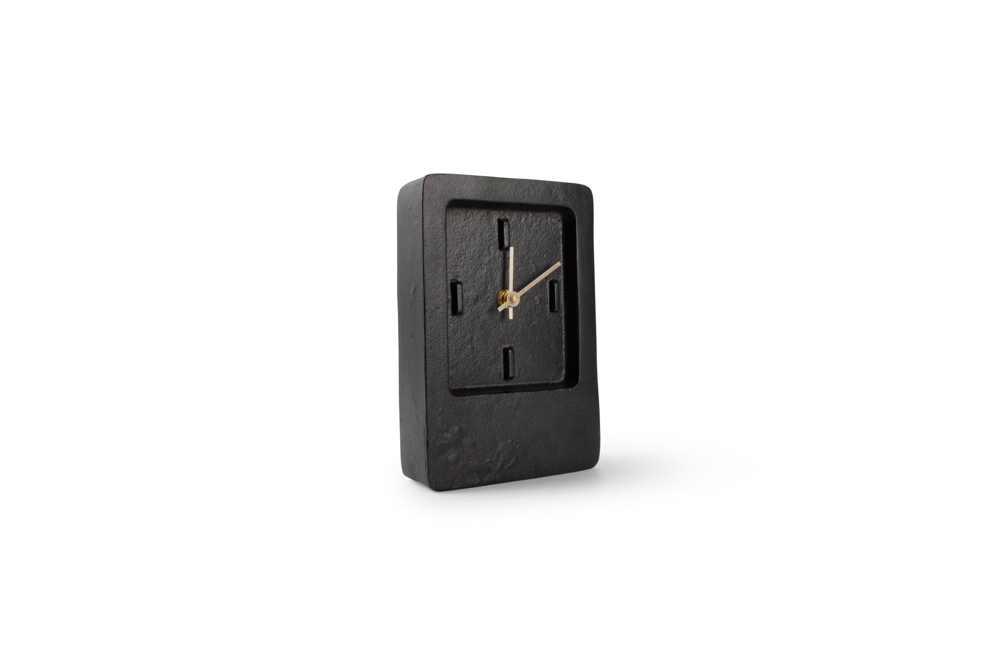 S&P - Horloge de table 14xH22cm noir edge Zone