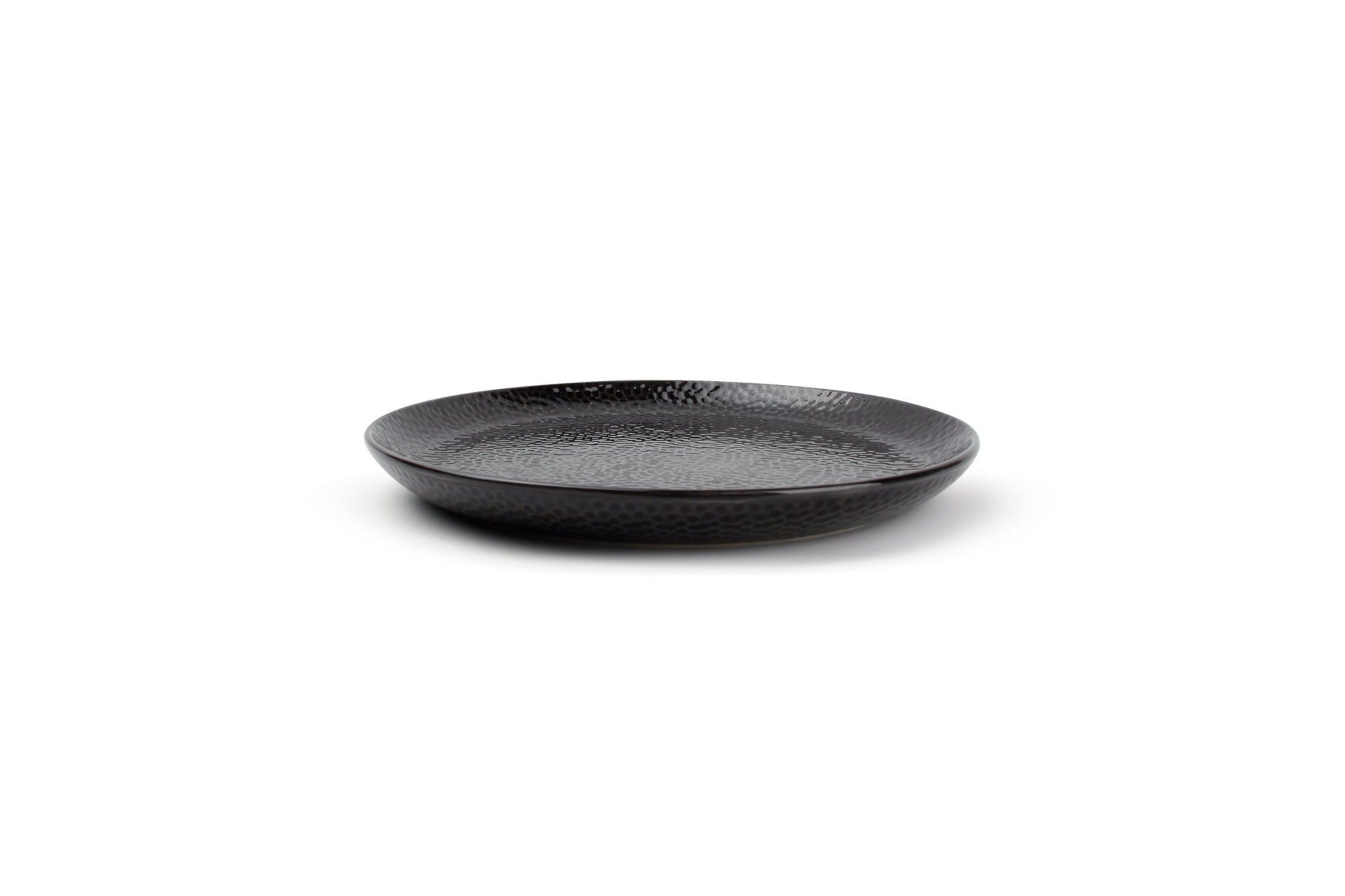 S&P - Assiette Plate 20,5cm Noir Mielo - 1 Set - 4 Pièces