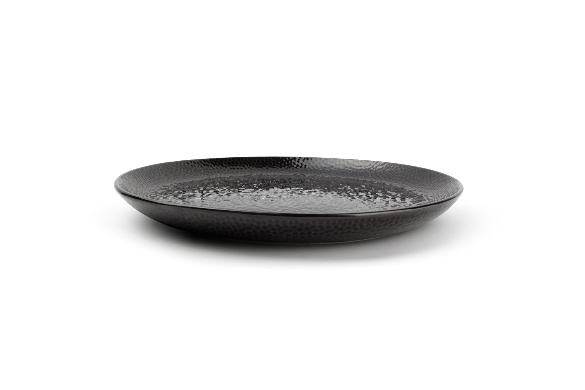 S&P - Assiette Plate 26,5cm Noir Mielo - 1 Set - 4 Pièces