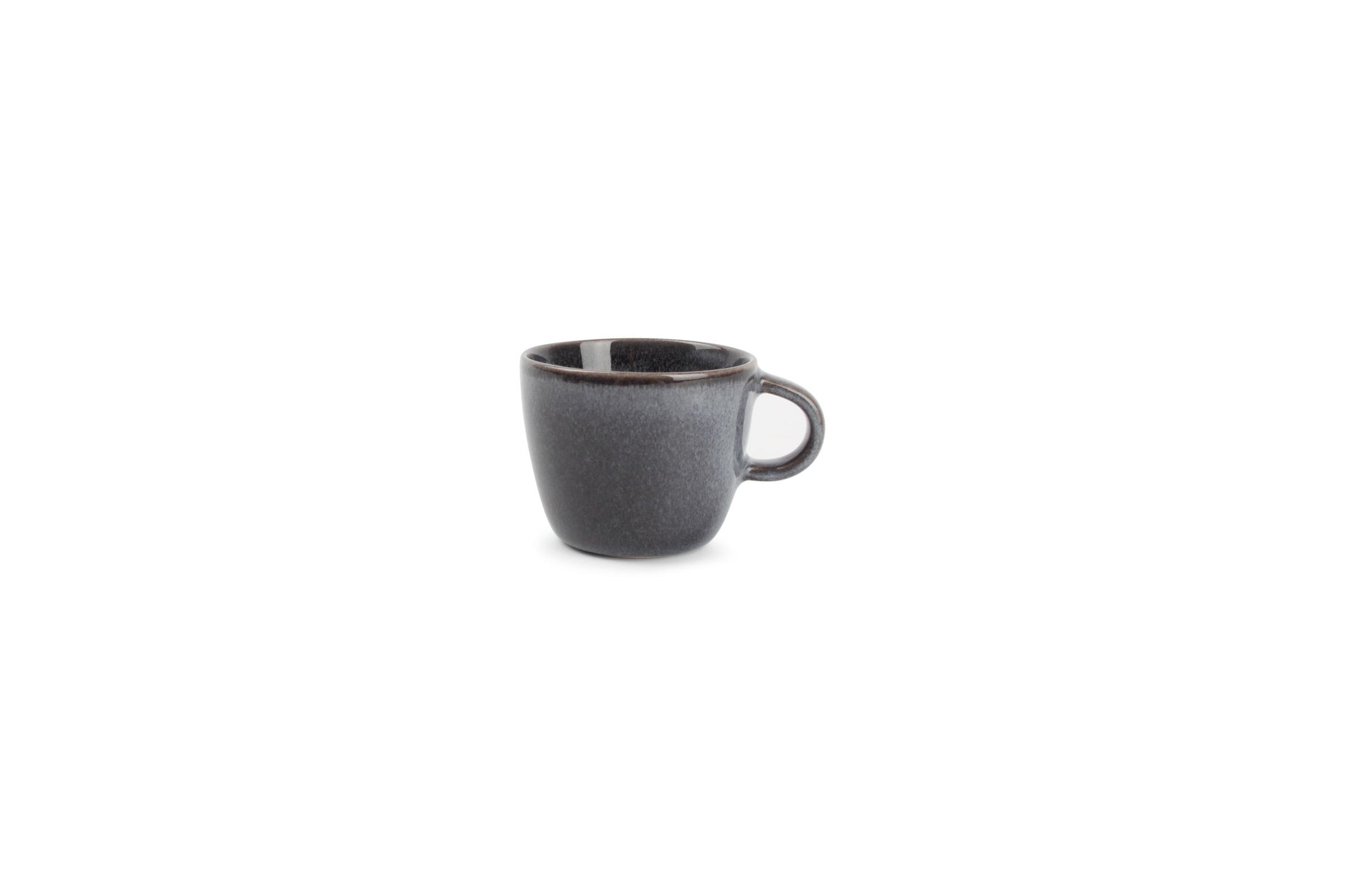 S&P - Tasse À Moka 9cl Et Soucoupe Gris Stitch - 1 Set - 4 Pièces