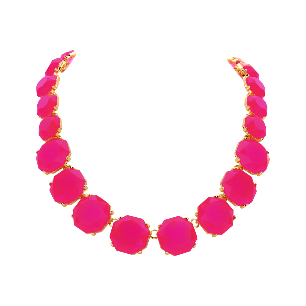 Collier - Belarus - Fushia