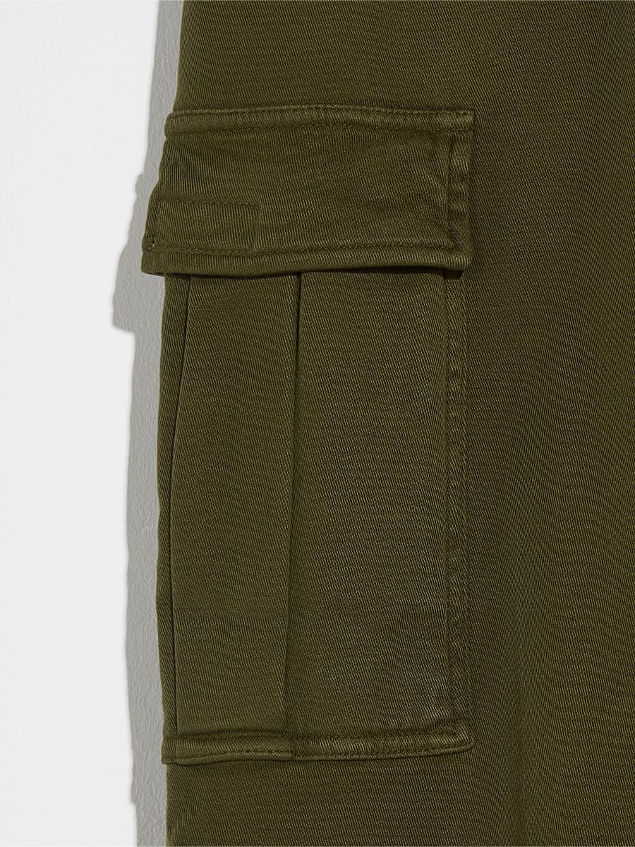 Fille - Pantalon - Casino - Olive