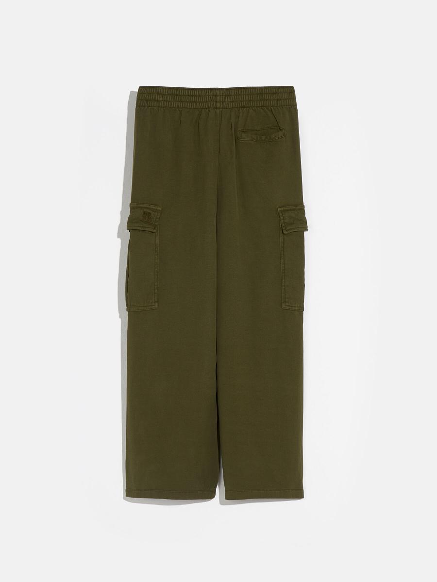 Fille - Pantalon - Casino - Olive