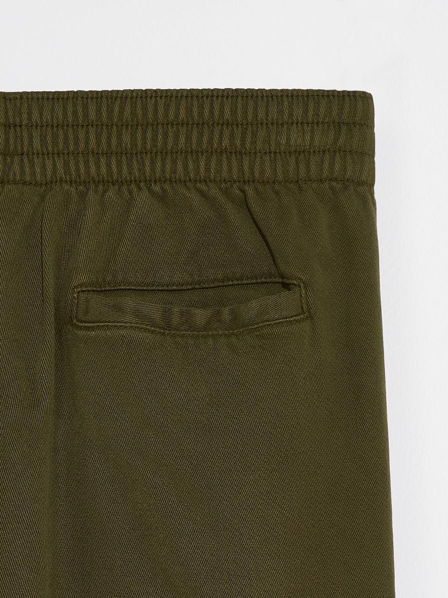 Fille - Pantalon - Casino - Olive