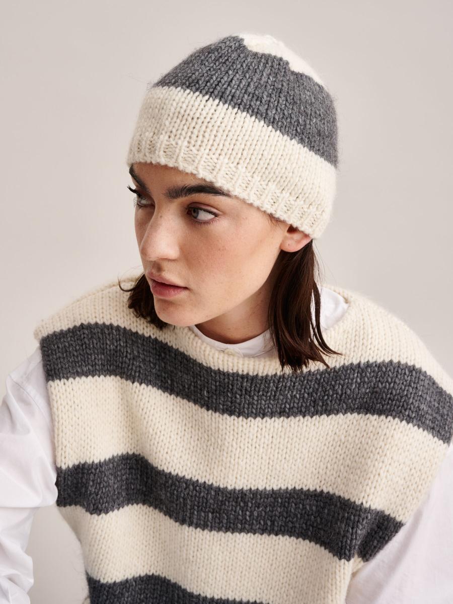 Femme - Chapeau - Nanos - Stripe A