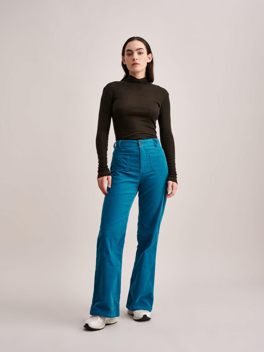 Femme - Pantalon - Park32 - Turquoise