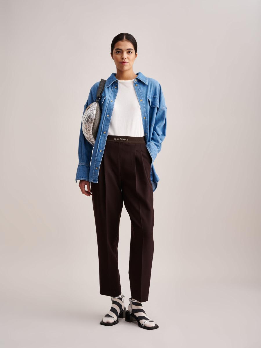 Femme - Pantalon - Seoul - Ebene