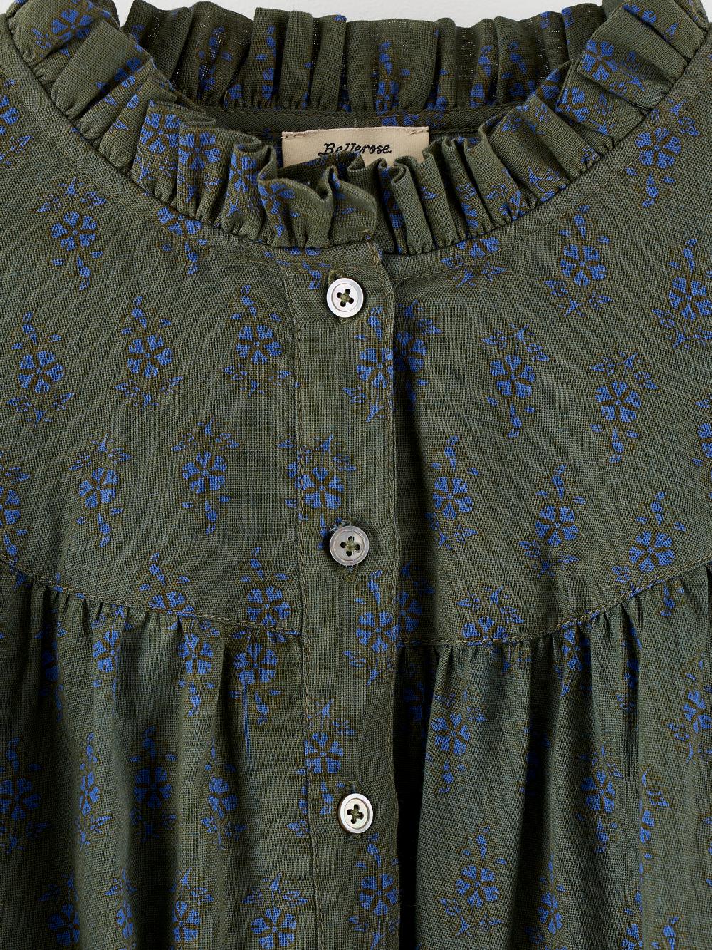 Blouse - Diana - Olive Night