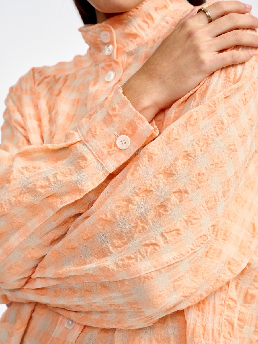 Blouse - Peachy - Check A