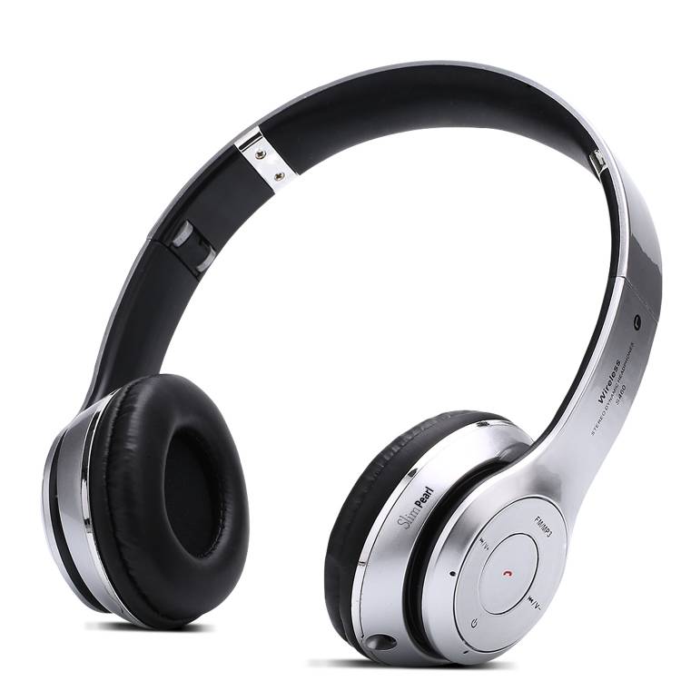 Casque Audio Bluetooth Multi-Fonction - Argent