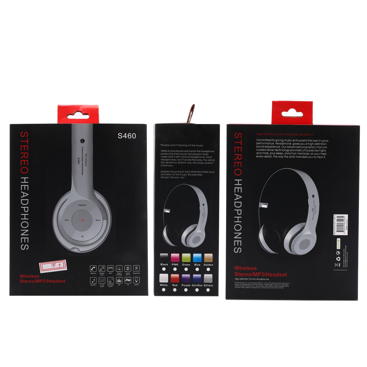 Casque Audio Bluetooth Multi-Fonction - Argent