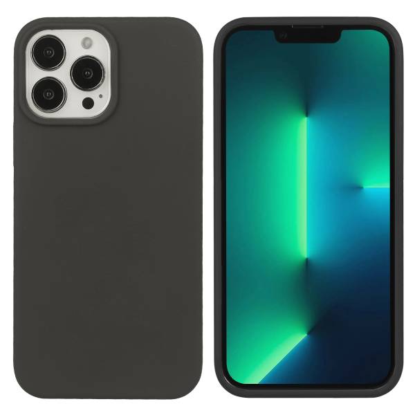 Coque Pour Iphone 13Pro Rigide En Silicone - Graphite