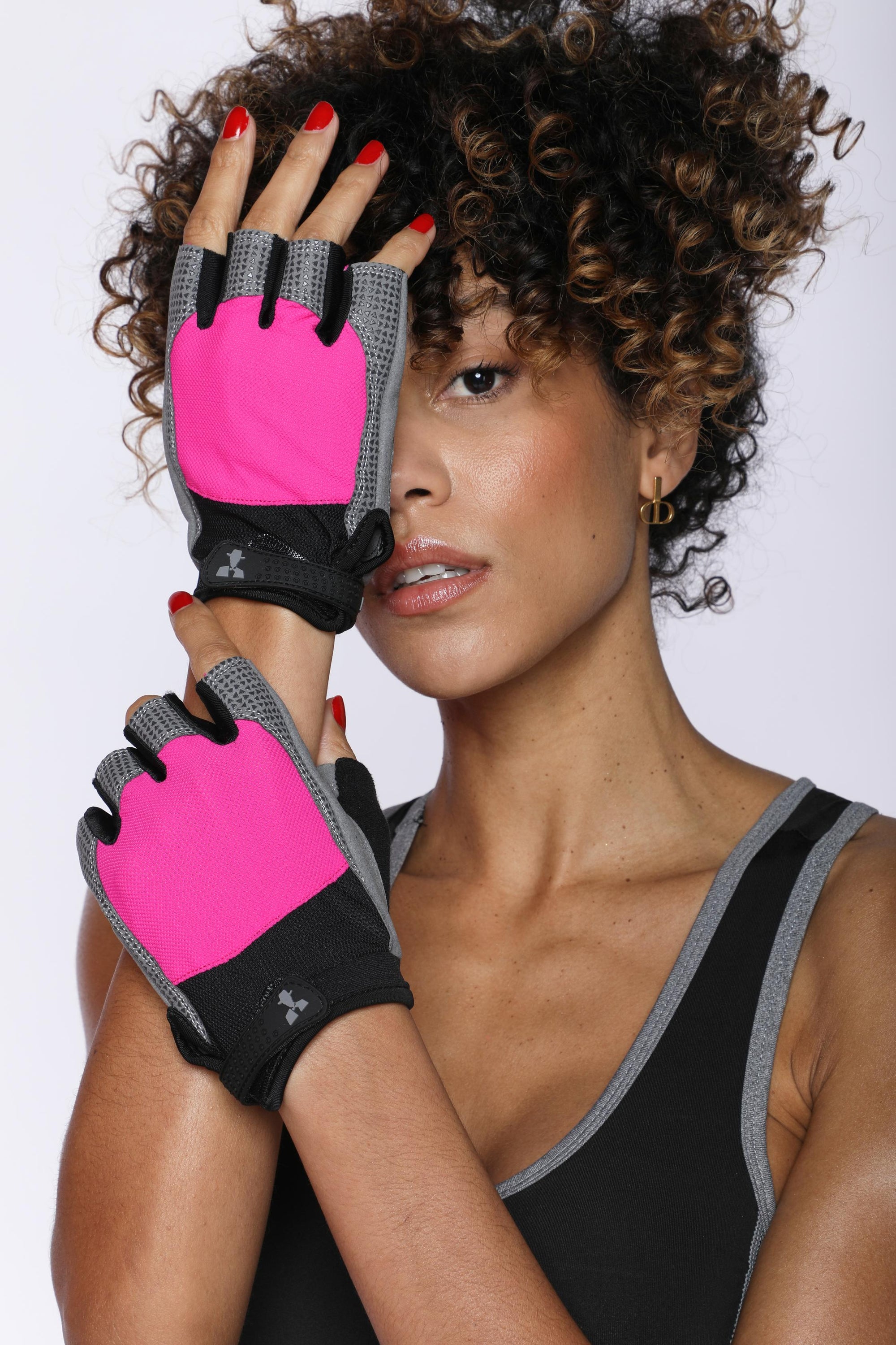 Gants De Musculation - Rose/Noir