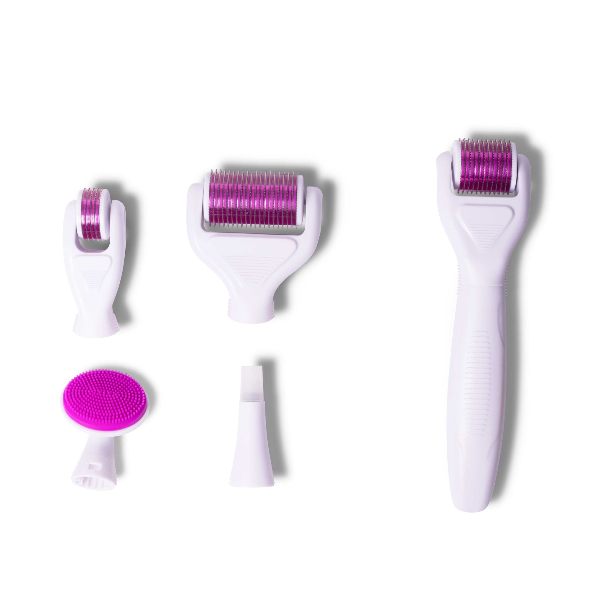 Dermaroller Micro Aiguilles 6En1  - Rose