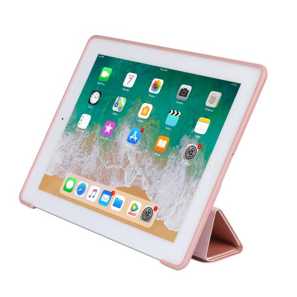 Coque Pour Ipad 2/3/4 De Protection  - Rose Poudre