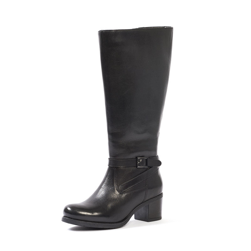 Bottes Mollets Larges XL - Modèle Lily - Black