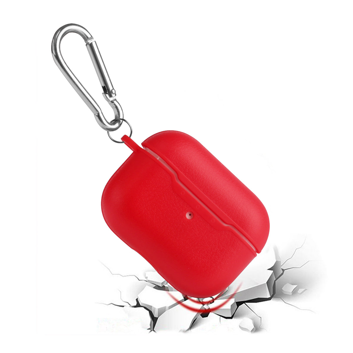 Etui Pour Aiprods Pro - Rouge