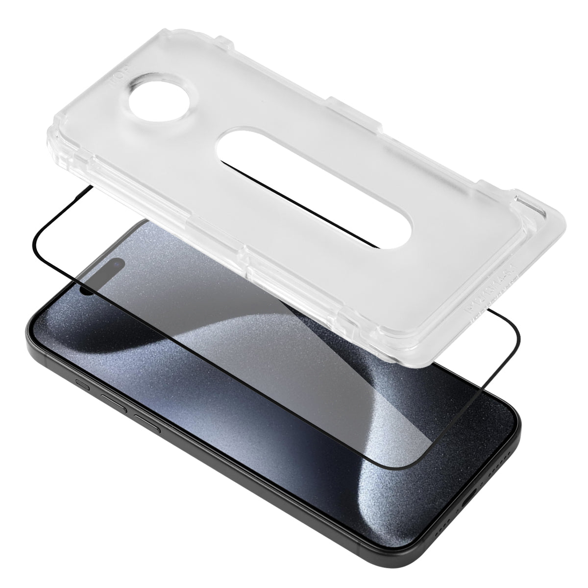 Film De Protection En Verre Trempé Platyne Pour Iphone 15Promax - Anti-Poussière, Sans Bulles Et Haute Résistance - Transparent