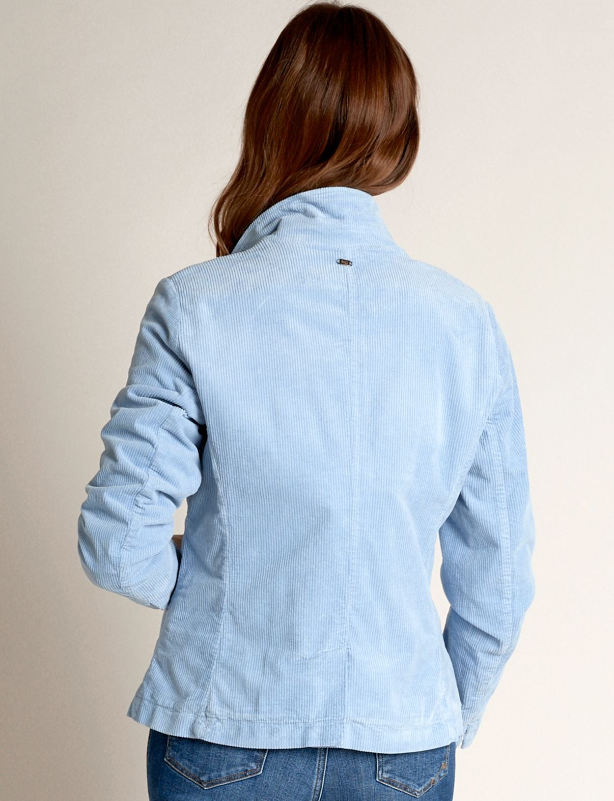 Femme Blazer Ajusté En Bleu