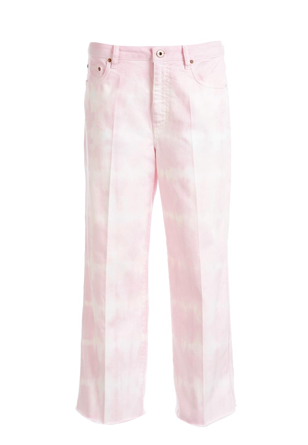 Mid waist 5 pocket pants in Pink