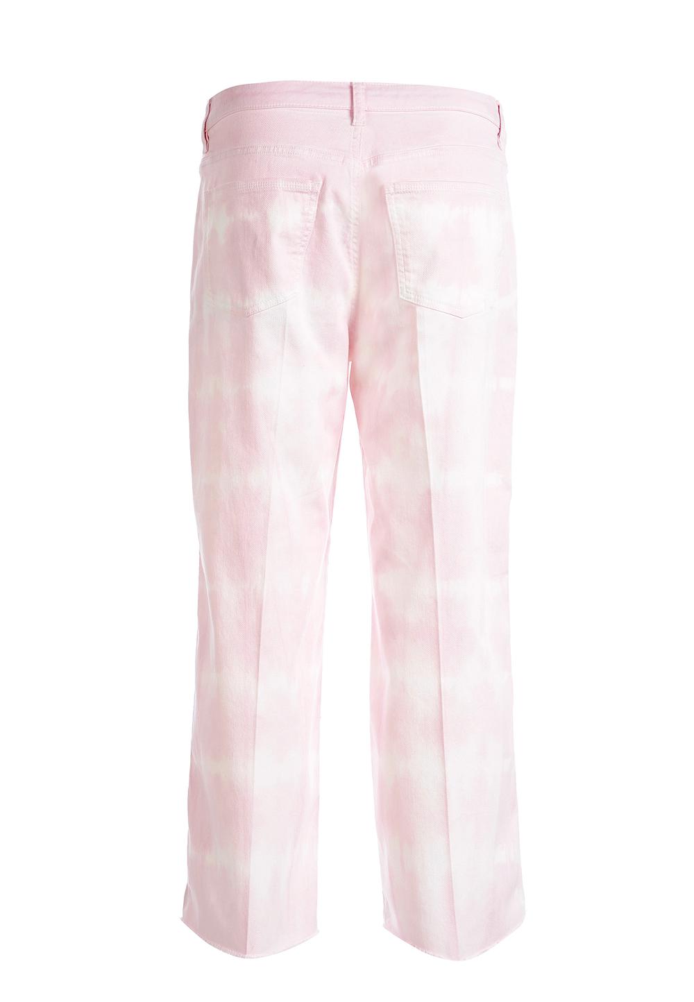 Mid waist 5 pocket pants in Pink