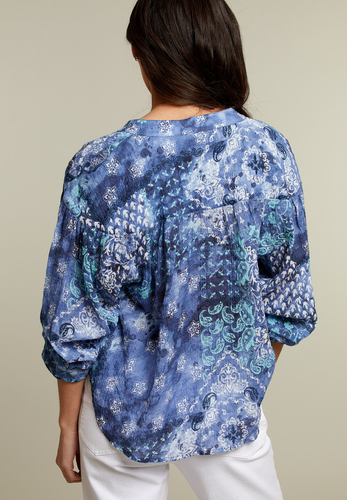 Blue Loose Strings Shirt - Blue