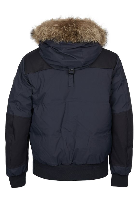 Homme Veste Matelassée Bleu Marine