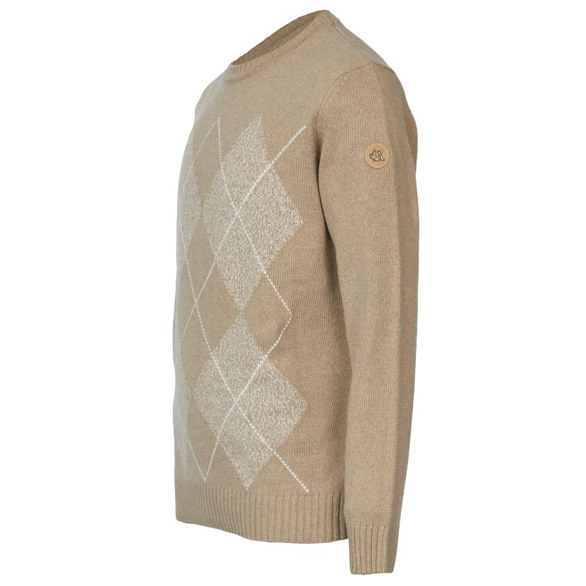 Homme Pull Jacquard Classique