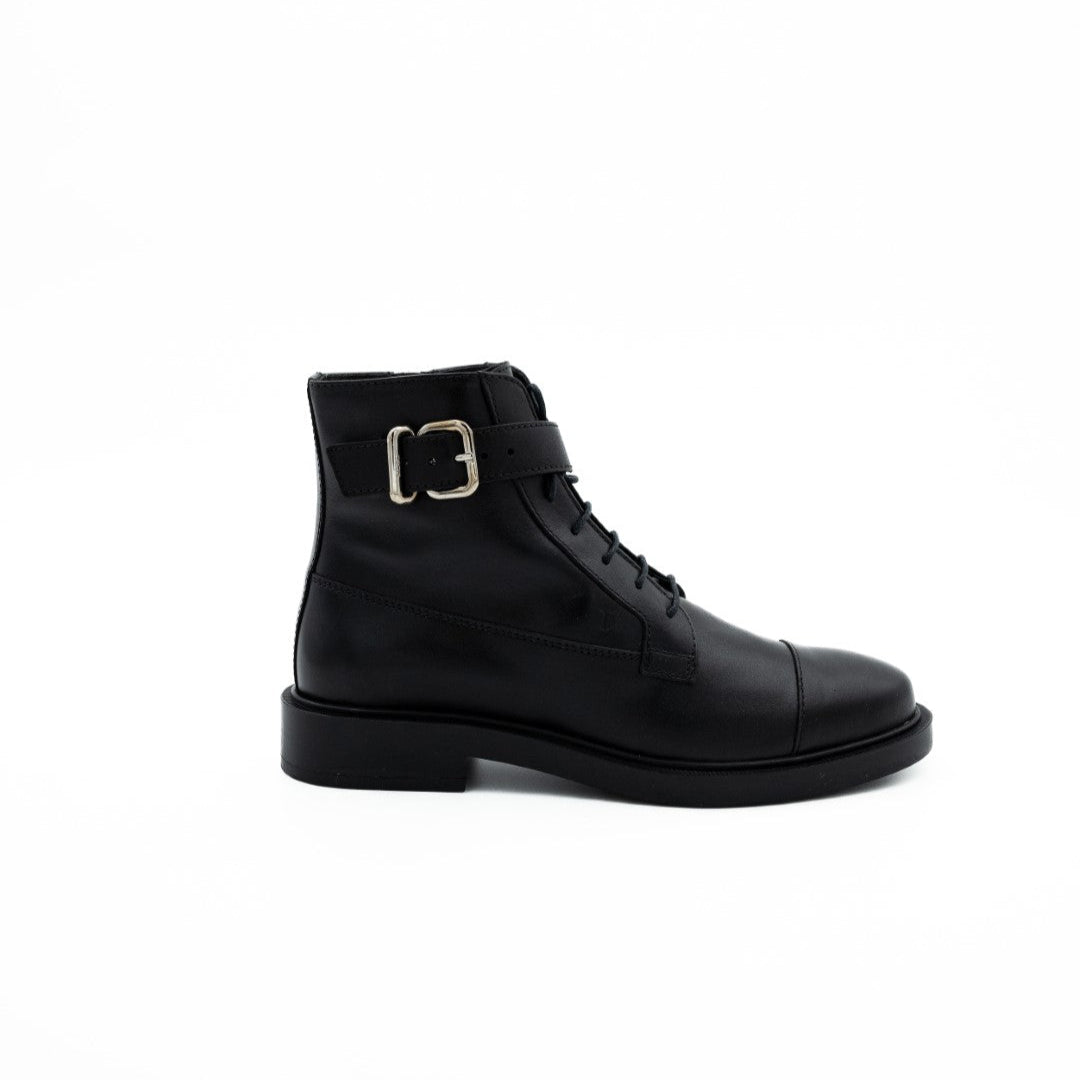 Tod's - Combat Boots - Noir