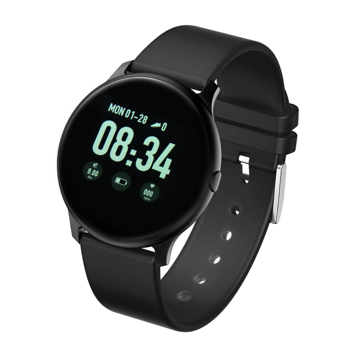 Montre Gps  Multisport Compatible Ios&Android - Noir