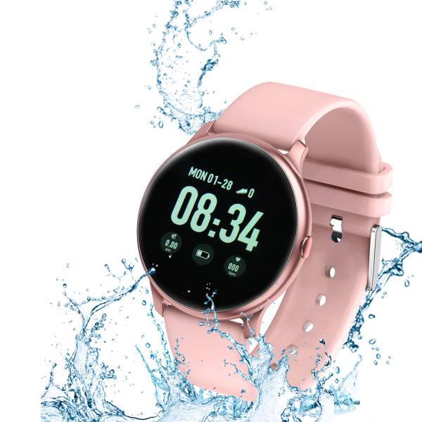 Montre Gps  Multisport Compatible Ios&Android - Rose