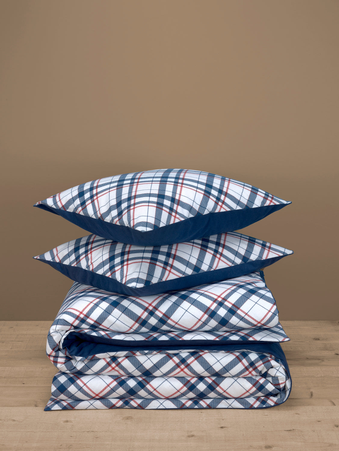 TANGLE Collection - Tartan Blue Indigo