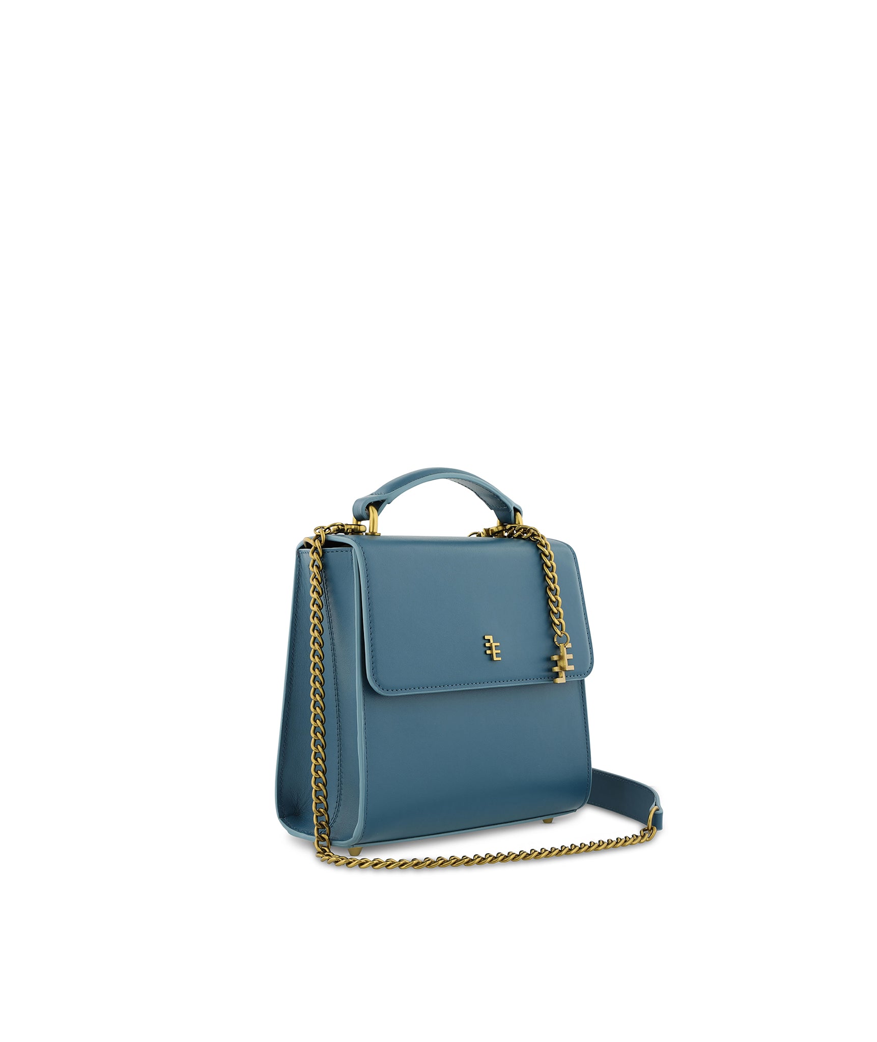 Cecile Top Handle Ocean Blue Bag