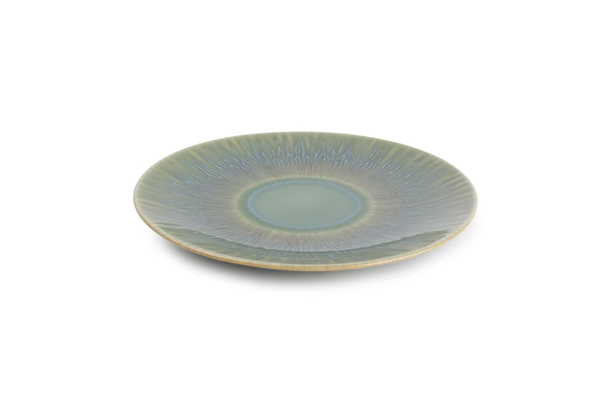 ONA - Assiette Plate 27cm Vert Luce - 1 Set - 4 Pièces