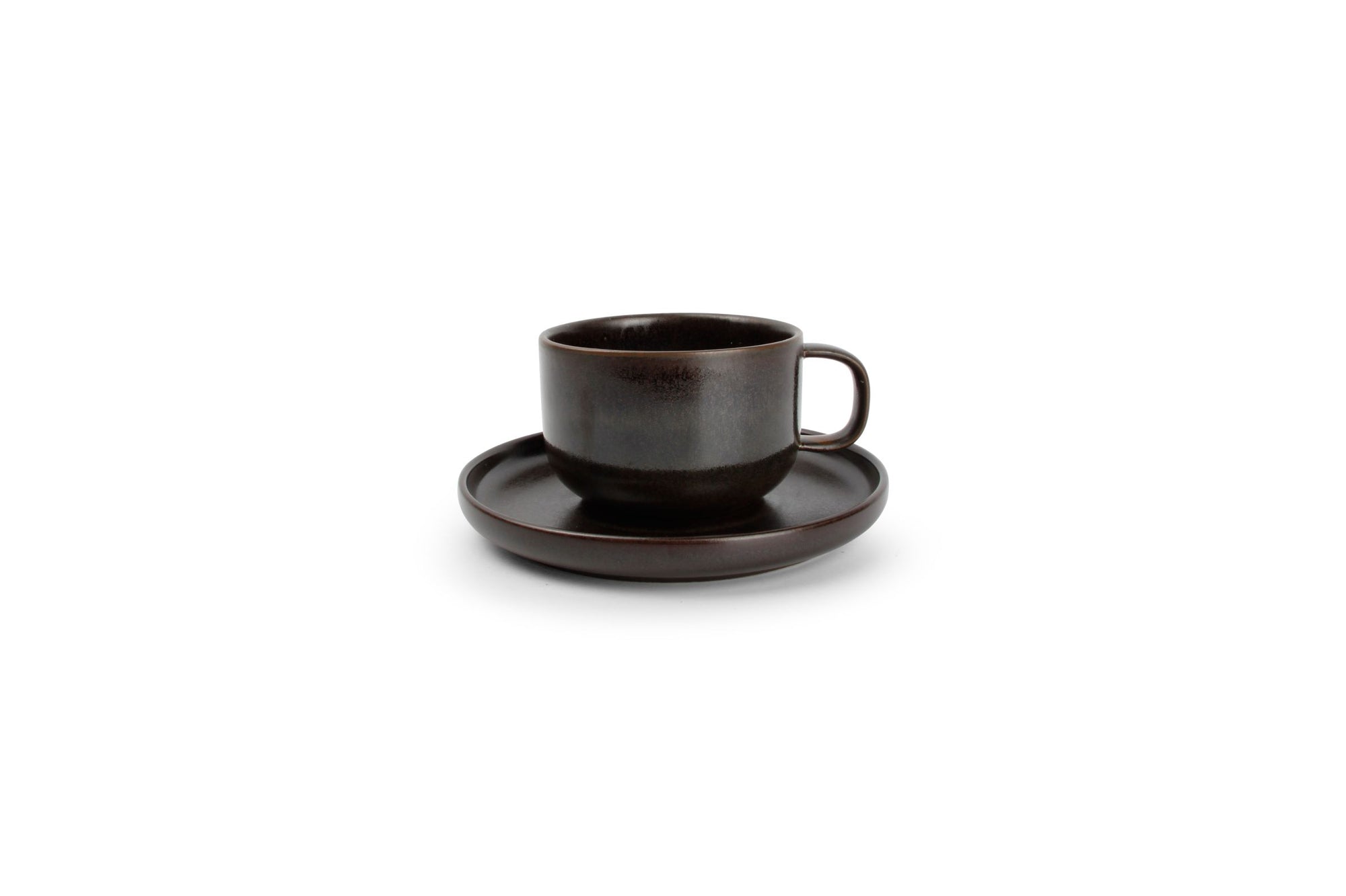 S&P - Tasse 24cl Et Soucoupe Chocolate Tabo - 1 Set - 4 Pièces